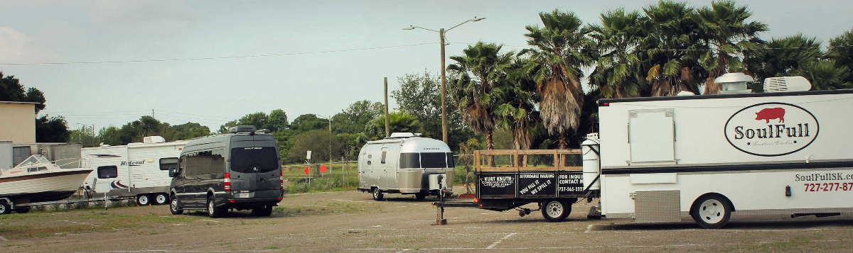rv port parking lot